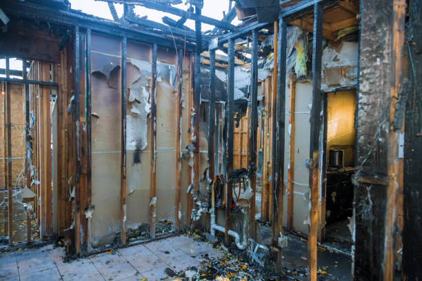 Professional Fire Damage Removal technician working in Collegeville, PA